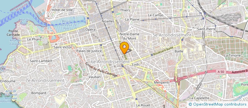 localisation de l'entreprise MYKEDGE à MARSEILLE