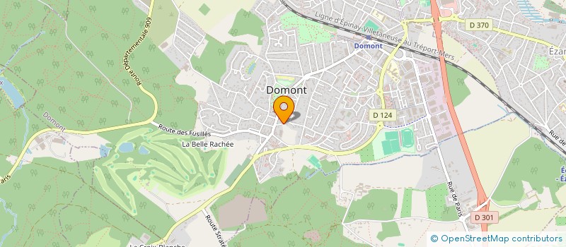 localisation de l'entreprise MYKISS  DOMONT