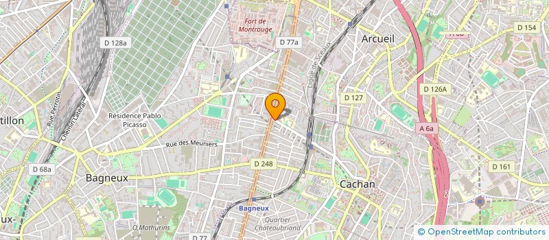 localisation de l'entreprise MYKIWA  CACHAN