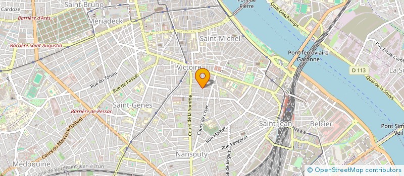 localisation de l'entreprise MYKLINICA  BORDEAUX