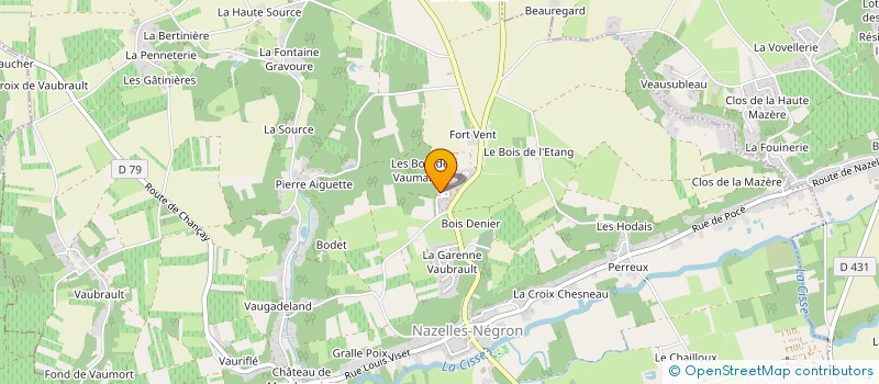 localisation de l'entreprise MYKONSEIL  NAZELLES-NEGRON