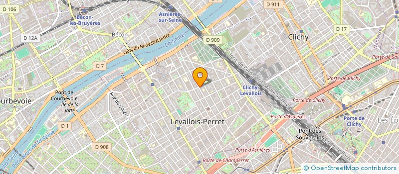 localisation de l'entreprise MYKRO à LEVALLOIS-PERRET