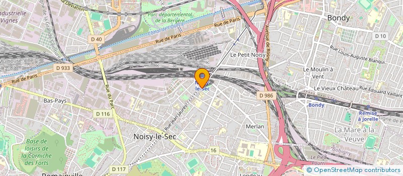 localisation de l'entreprise MYKYR à NOISY-LE-SEC