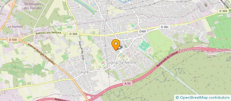 localisation de l'entreprise MYL'2000 à GIGNAC-LA-NERTHE
