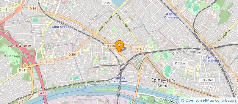 localisation de l'entreprise MYL à EPINAY-SUR-SEINE
