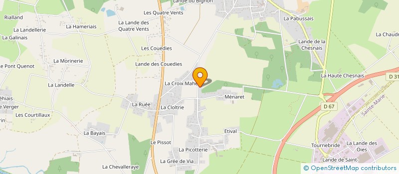 localisation de l'entreprise MYL  BAINS-SUR-OUST