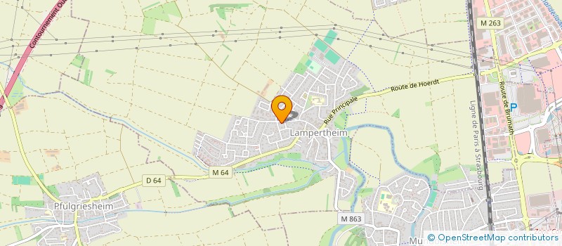 localisation de l'entreprise MYL IT CONSULTING  LAMPERTHEIM