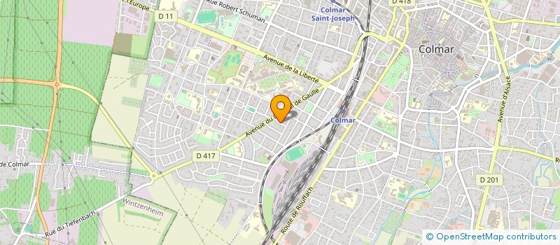 localisation de l'entreprise MYL JOB  COLMAR