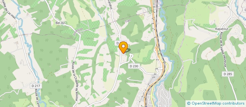 localisation de l'entreprise MYL'OPTIQUE  GAN