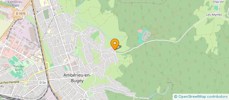 localisation de l'entreprise MYL PLANS & CONCEPTION  AMBERIEU-EN-BUGEY