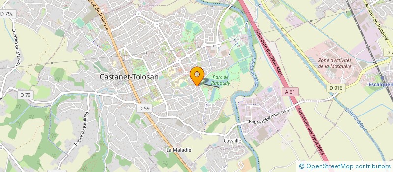 localisation de l'entreprise MYL'S AUTO à CASTANET-TOLOSAN