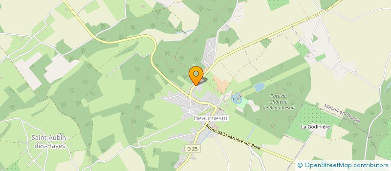 localisation de l'entreprise MYL TRAJETS A L EURE à MESNIL-EN-OUCHE