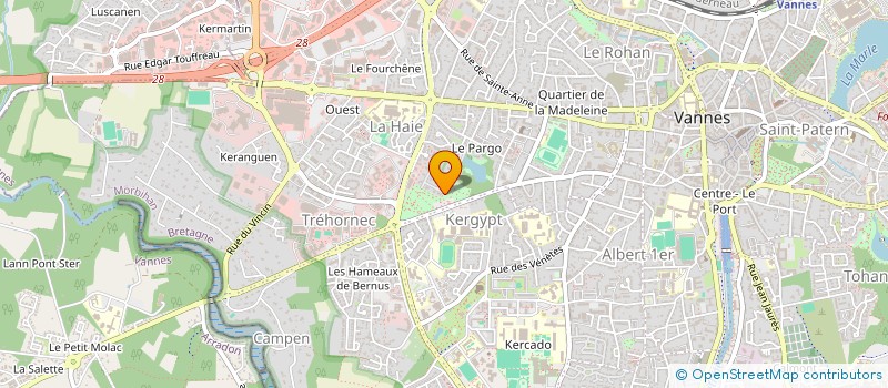 localisation de l'entreprise MYLA à VANNES