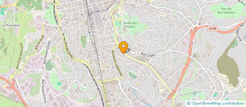 localisation de l'entreprise MYLA  DARDILLY