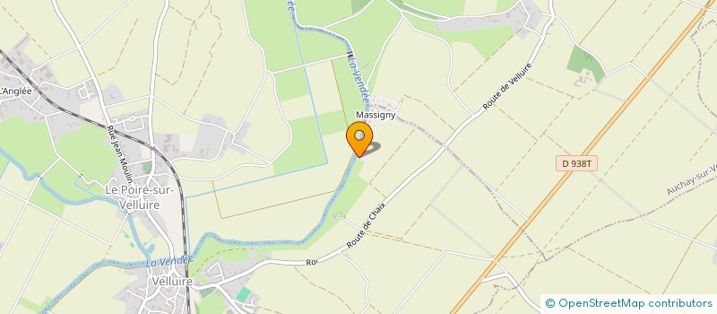 localisation de l'entreprise MYLA  LES VELLUIRE-SUR-VENDEE