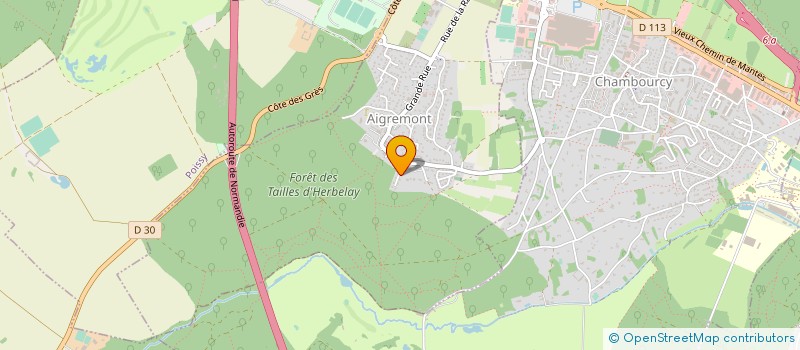 localisation de l'entreprise MYLAKE CONSULTING  AIGREMONT