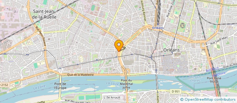 localisation de l'entreprise MYLAM à ORLEANS