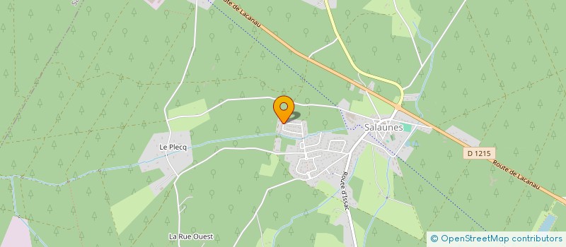 localisation de l'entreprise MYLAN  SALAUNES