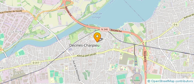 localisation de l'entreprise MYLAN INVESTISSEMENT IMMO  DECINES-CHARPIEU