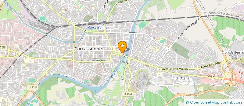 localisation de l'entreprise MYLANBER à CARCASSONNE