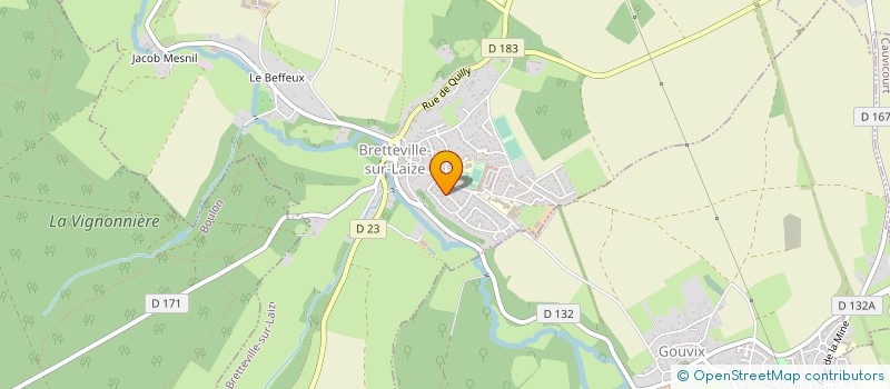 localisation de l'entreprise MYLANSO à BRETTEVILLE-SUR-LAIZE