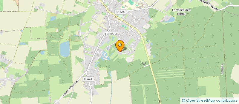 localisation de l'entreprise MYLAO à TRAINOU