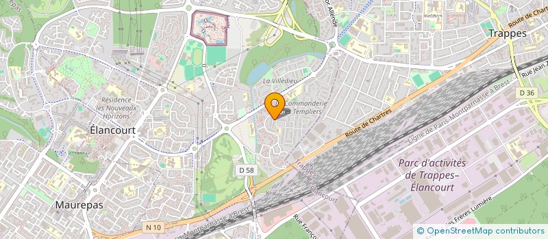 localisation de l'entreprise MYLARYS  ELANCOURT