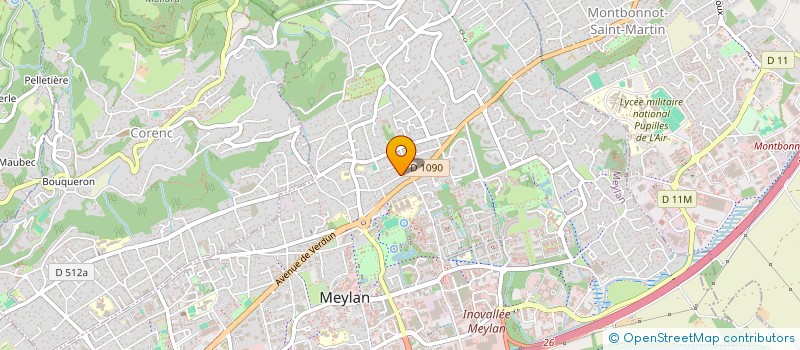 localisation de l'entreprise MYLE  MEYLAN