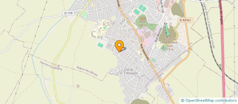 localisation de l'entreprise MYLE TRAVAUX à NŒUX-LES-MINES