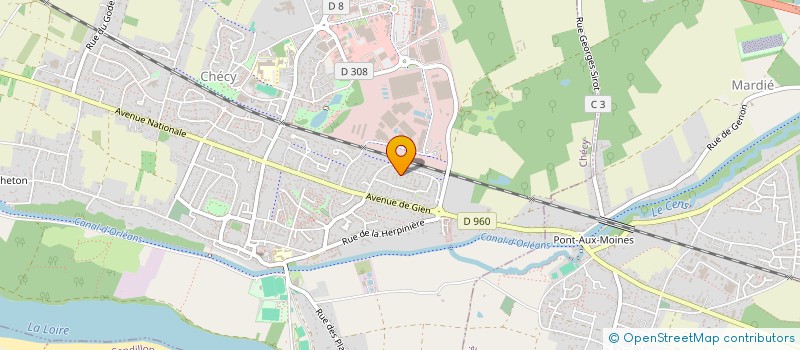 localisation de l'entreprise MYLEJ IMMO  CHECY
