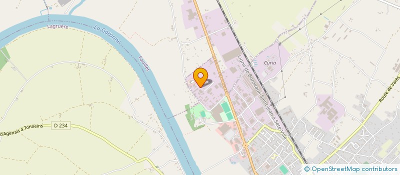 localisation de l'entreprise MYLELUNE  TONNEINS