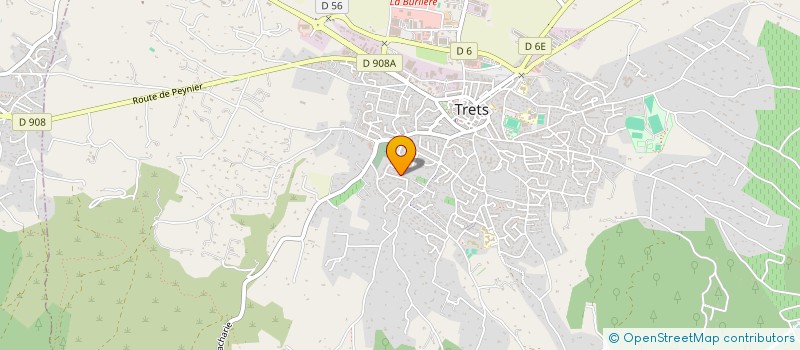 localisation de l'entreprise MYLEME PHILATHELIE à TRETS