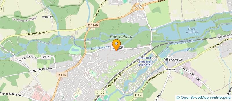 localisation de l'entreprise MYLENA  BREUILLET