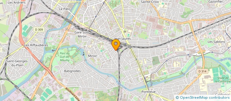 localisation de l'entreprise MYLENE  LE MANS