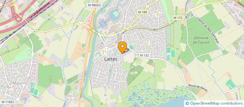 localisation de l'entreprise MYLENE à LATTES