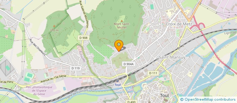 localisation de l'entreprise MYLEO  TOUL