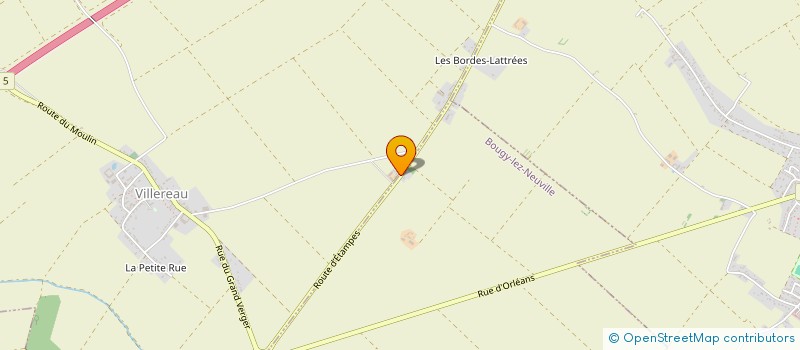 localisation de l'entreprise MYLEROS à VILLEREAU