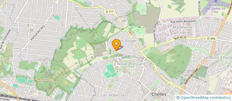 localisation de l'entreprise MYLIE EVENT à CHELLES