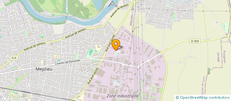 localisation de l'entreprise MYLIGHT ENERGY  VILLEURBANNE