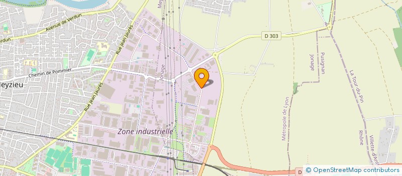 localisation de l'entreprise MYLIGHT150  VILLEURBANNE