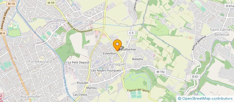 localisation de l'entreprise MYLINE à LAUNAGUET