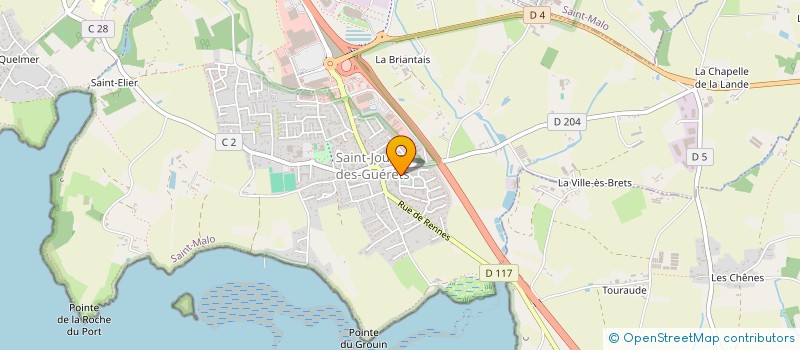 localisation de l'entreprise MYLIO  SAINT-JOUAN-DES-GUERETS