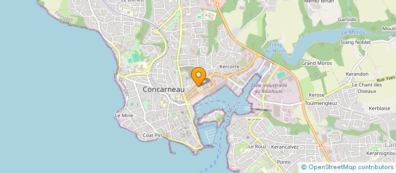 localisation de l'entreprise MYLK  CONCARNEAU