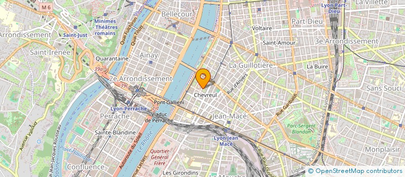 localisation de l'entreprise MYLL'ART  LYON