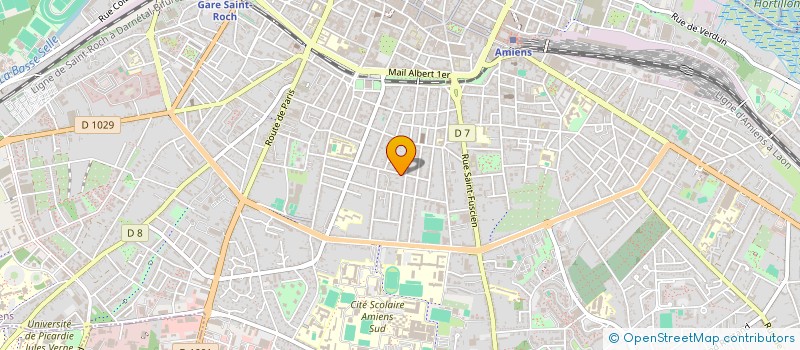 localisation de l'entreprise MYLLEOSTEOPATHIE à AMIENS