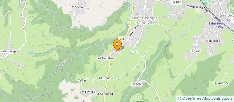 localisation de l'entreprise MYLLETOILEPERCHE  SAINT-GEORGES-HAUTE-VILLE