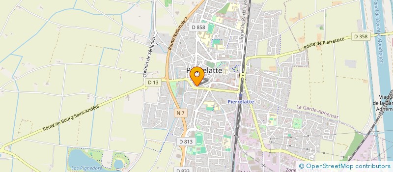 localisation de l'entreprise MYLO à PIERRELATTE