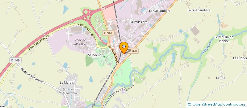 localisation de l'entreprise MYLO AUTOS  CHEMILLE-EN-ANJOU