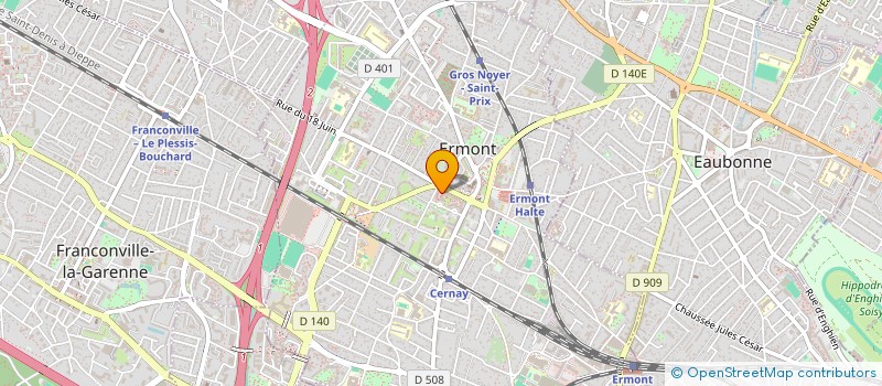 localisation de l'entreprise MYLOCODE  ERMONT