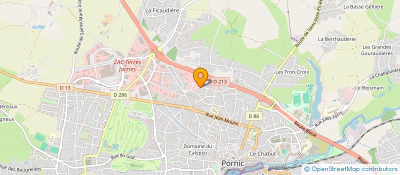 localisation de l'entreprise MYLOGO.FR  PORNIC